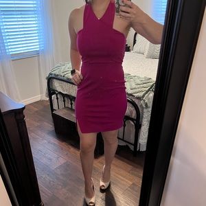 Express Fuchsia Dress